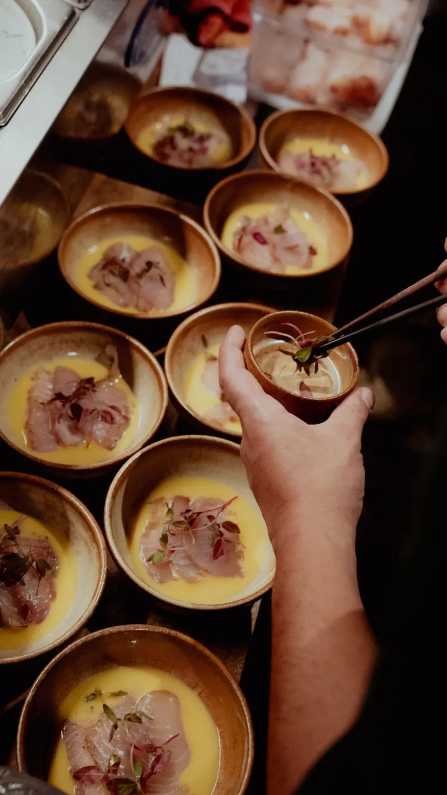 Omakase course at Yasumi, Santa Teresa, Costa Rica